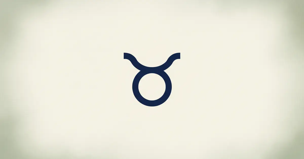 Editorial illustration for the Taurus zodiac sign