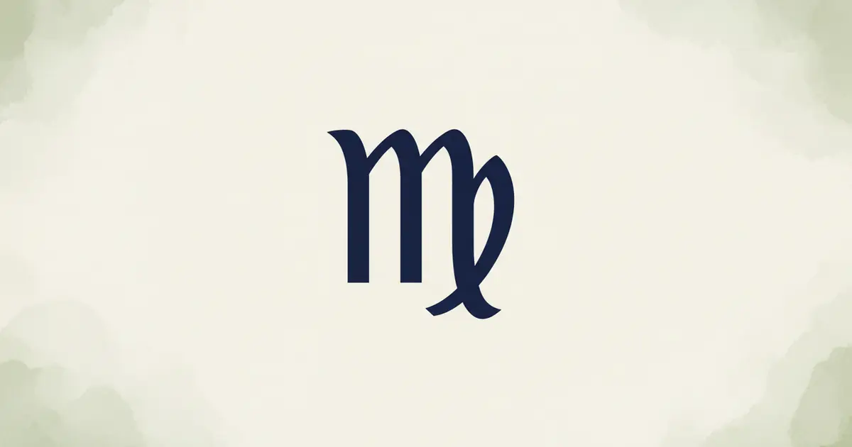 Editorial illustration for the Virgo zodiac sign
